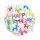 Happy Birthday Balloons Dog Holo fólia lufi 46 cm