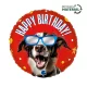Happy Birthday Cool Doggy fólia lufi 46 cm