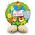 Happy Birthday Jungle fólia lufi talppal 41 cm