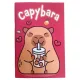 Kapibara Drink B/5 vonalas füzet 40 lapos