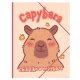 Kapibara Happy Life A/4 gumis mappa