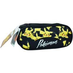 Pokémon Pika-Pika 2 rekeszes tolltartó 26 cm