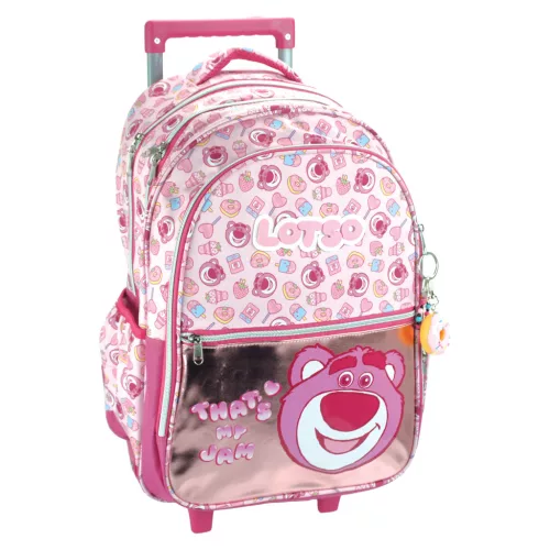Disney Játékháború Lotso Jam gurulós iskolatáska, táska 46 cm