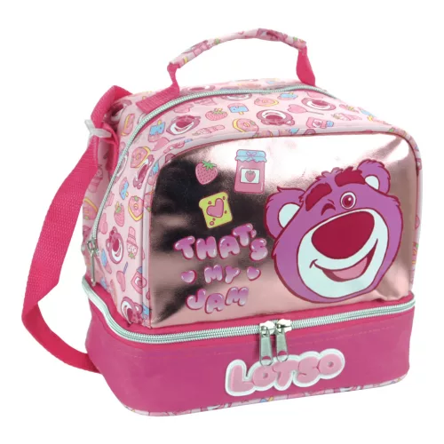Disney Játékháború Lotso Jam thermo uzsonnás táska 21 cm