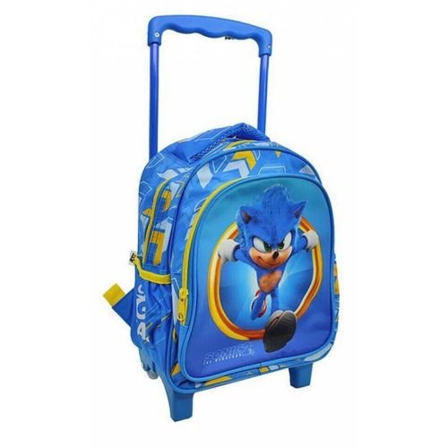 Sonic a sündisznó Go Fast gurulós ovis hátizsák, táska 30 cm