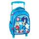 Sonic a sündisznó Trio gurulós ovis hátizsák, táska 30 cm