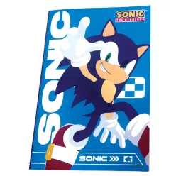 Sonic a sündisznó Speedy B/5 vonalas füzet 40 lapos