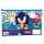 Sonic a sündisznó Trio A/4 spirál vázlatfüzet, 30 lapos
