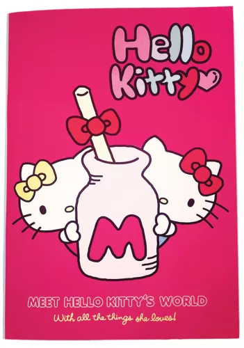 Hello Kitty Double B/5 vonalas füzet 40 lapos