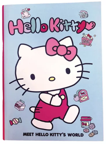 Hello Kitty Things B/5 vonalas füzet 40 lapos