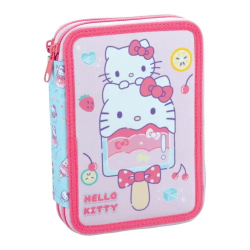 Hello Kitty Cupcake tolltartó töltött 2 emeletes