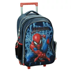 Pókember Frame gurulós iskolatáska, táska 46 cm