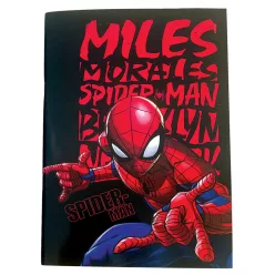 Pókember Miles Morales B/5 vonalas füzet 40 lapos