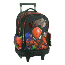   Pókember Global prémium gurulós iskolatáska, táska 42 cm