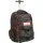 Marvel Black gurulós iskolatáska, táska 46 cm