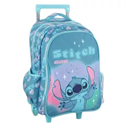   Disney Lilo és Stitch, A csillagkutya Brush It Out gurulós iskolatáska, táska 46 cm