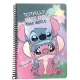 Disney Lilo és Stitch, A csillagkutya This World Cute B/5 vonalas spirál füzet 70 lapos