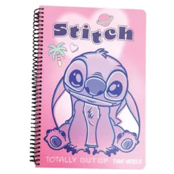   Disney Lilo és Stitch, A csillagkutya Palm B/5 vonalas spirál füzet 70 lapos