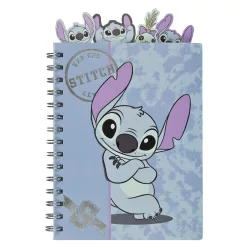   Disney Lilo és Stitch, A csillagkutya Brush It Out A5 notesz, jegyzetfüzet regiszterekkel