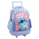 Disney Lilo és Stitch, A csillagkutya Scrapbook prémium gurulós iskolatáska, táska 46 cm