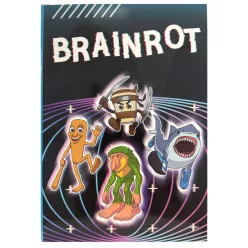 Brainrot Sahur B/5 vonalas füzet 40 lapos