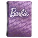 Barbie Purple B/5 vonalas spirál füzet 70 lapos