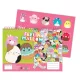 Squishmallows Feelin' A/4 spirál vázlatfüzet 40 lapos matricával