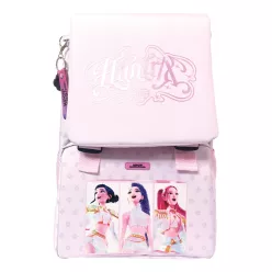   K-pop Démonvadászok Pink bővíthető iskolatáska, táska 43 cm