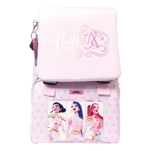 K-pop Démonvadászok Pink bővíthető iskolatáska, táska 43 cm