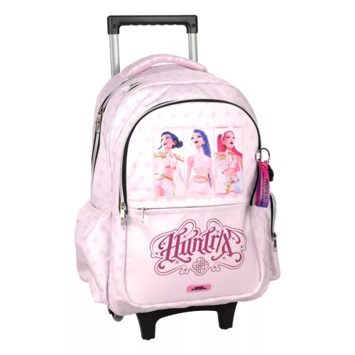 K-pop Démonvadászok Pink gurulós iskolatáska, táska 46 cm