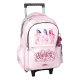 K-pop Démonvadászok Pink gurulós iskolatáska, táska 46 cm