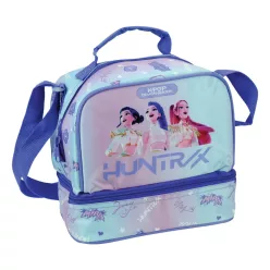 K-pop Démonvadászok Purple thermo uzsonnás táska 21 cm