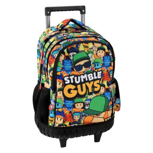 Stumble Guys Race prémium gurulós iskolatáska, táska 42 cm