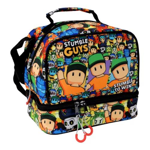 Stumble Guys Race thermo uzsonnás táska 21 cm