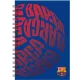 FC Barcelona Ball B/5 vonalas spirál füzet 70 lapos
