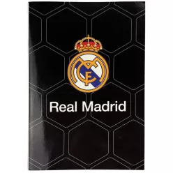 Real Madrid Black B/5 vonalas füzet 40 lapos