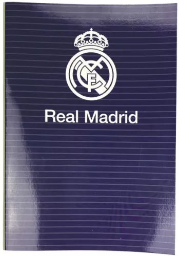 Real Madrid Blue B/5 vonalas füzet 40 lapos