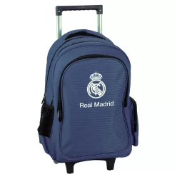 Real Madrid Blue gurulós iskolatáska, táska 46 cm