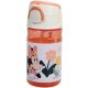 Disney Minnie Floral műanyag szívószálas kulacs akasztóval 350 ml