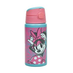   Disney Minnie Draft alumínium szívószálas kulacs akasztóval 500 ml