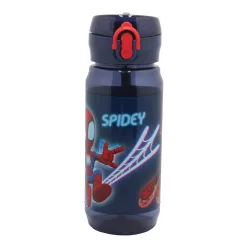 Pókember Spidey Web műanyag kulacs akasztóval 600 ml