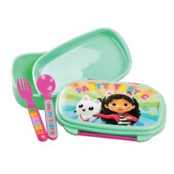 Gabi babaháza Color Fade szendvicsdoboz + evőeszköz szett