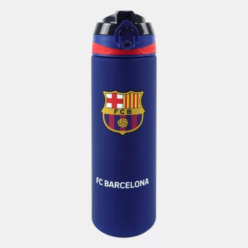 FC Barcelona Barca műanyag matt szívószálas kulacs 700 ml