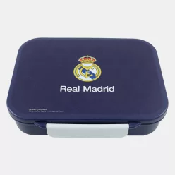   Real Madrid Blue több rekeszes uzsonnás doboz, szendvicsdoboz