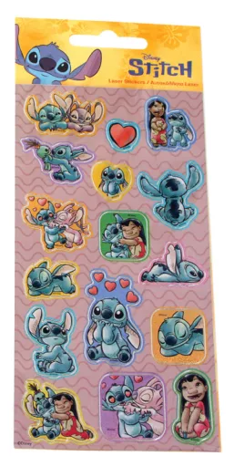 Disney Lilo és Stitch, A csillagkutya Wave hologrammos matrica szett