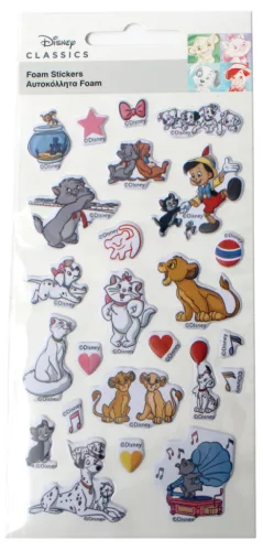 Disney Classics Fun pufi szivacs matrica szett
