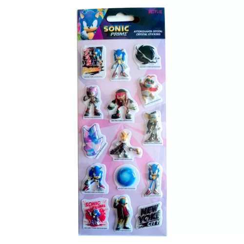 Sonic a sündisznó Prime bubble matrica