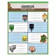 Minecraft Creepers Need Hugs füzetcímke 16 db-os