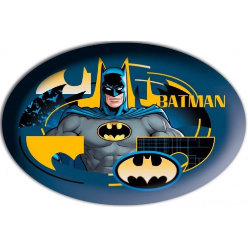Batman Logo formapárna, díszpárna 27x40 cm