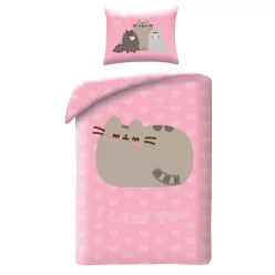   Pusheen Loaf You ágyneműhuzat 140×200cm, 70×90 cm microfibre